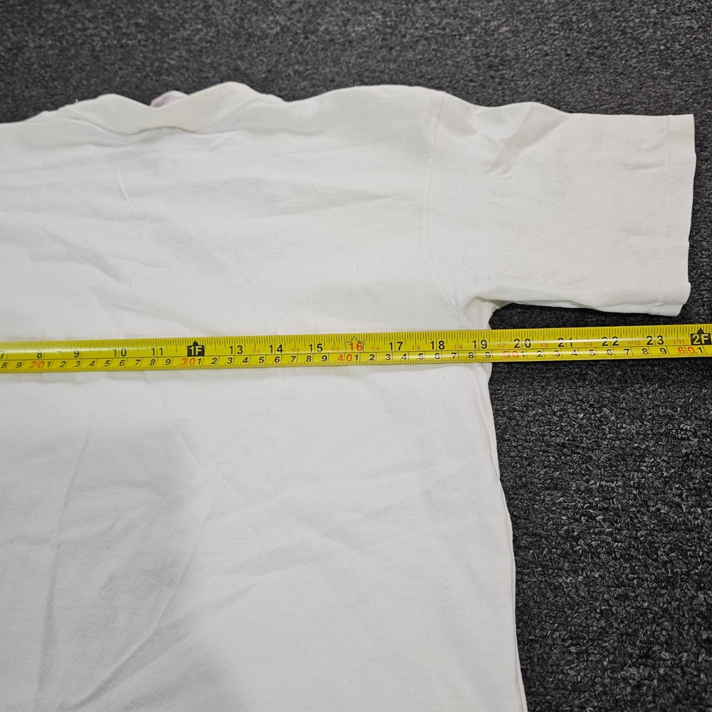 Vintage 1991 Planet Hollywood Myrtle Beach T-Shirt Mens Medium White 90s USA - Picture 9 of 10
